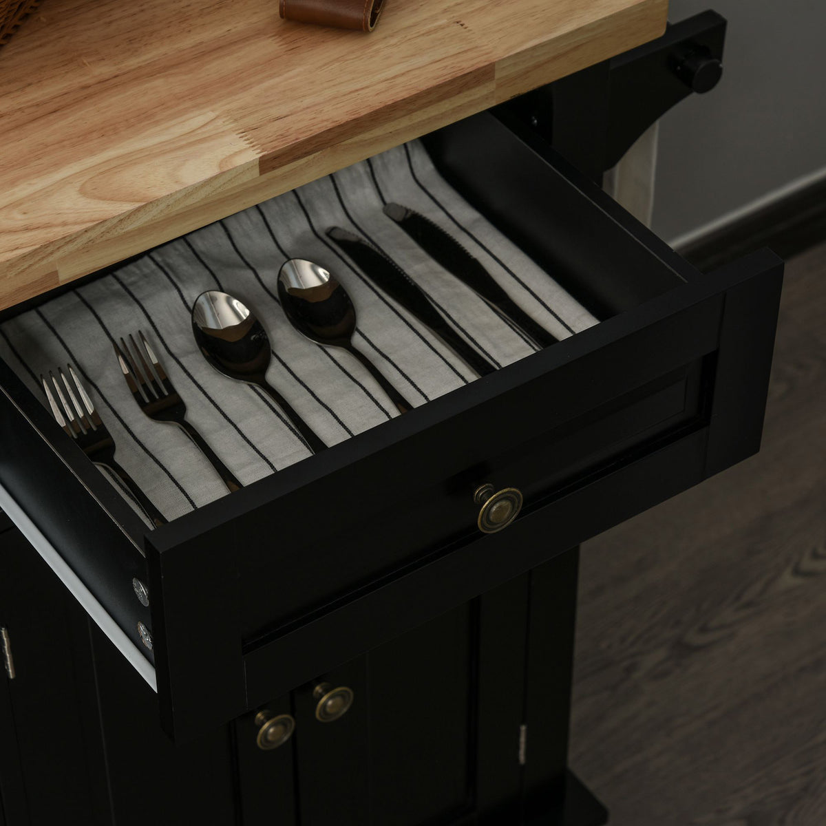 Kitchen Island with Storage – 44"W x 33"H