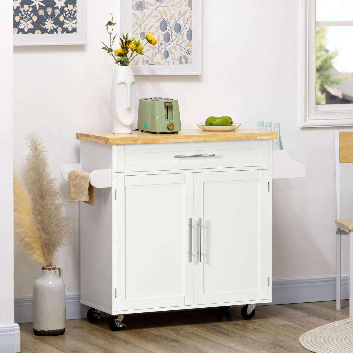 Kitchen Island with Storage – 43"W x 35"H