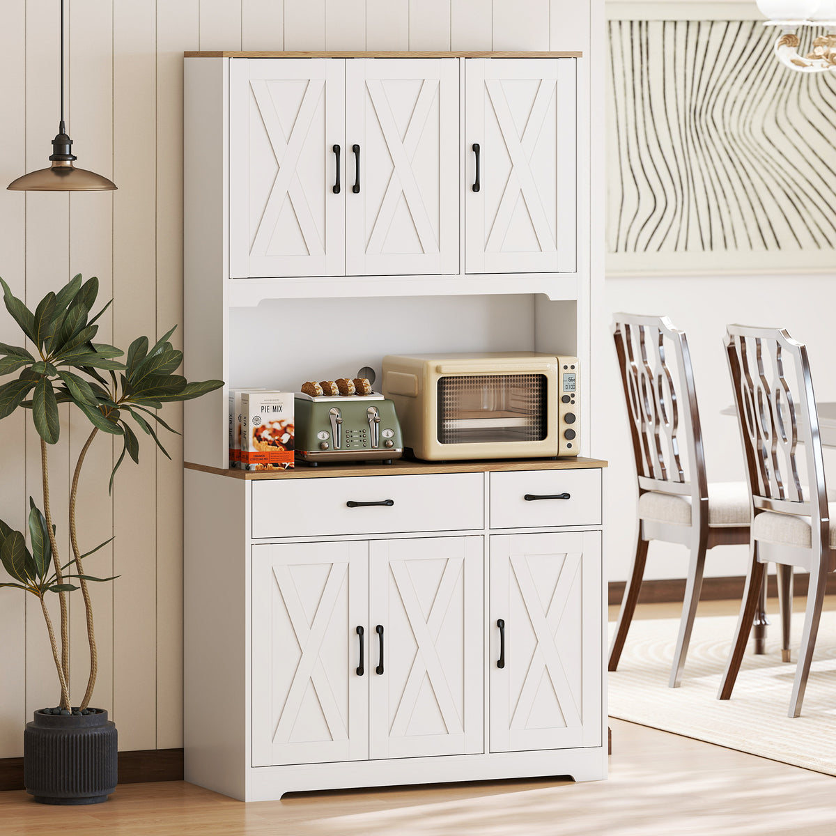Tall Kitchen Pantry – 37"W x 69"H