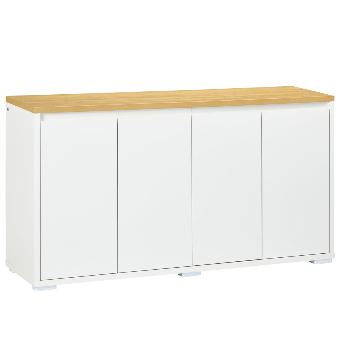 Sideboard with 2 Double Doors and Adjustable Shelves – 55"W x 30"H