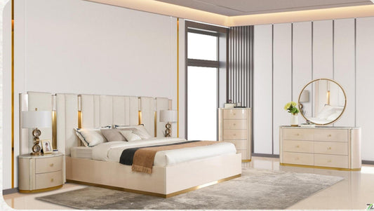 Star Modern Hydraulic Lift Storage Bed Frame