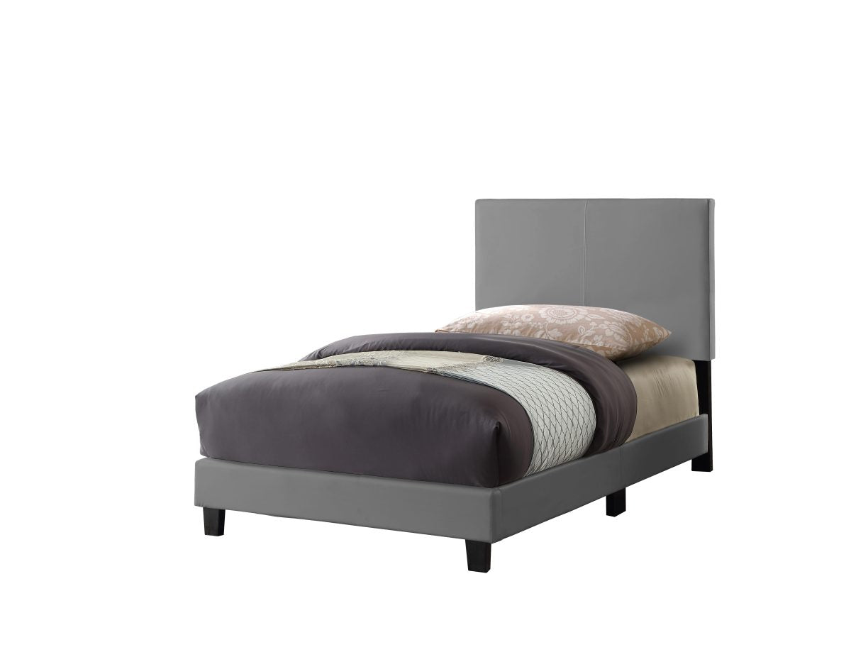 Titus T2110 Modern Platform Bed Adjustable Headboard