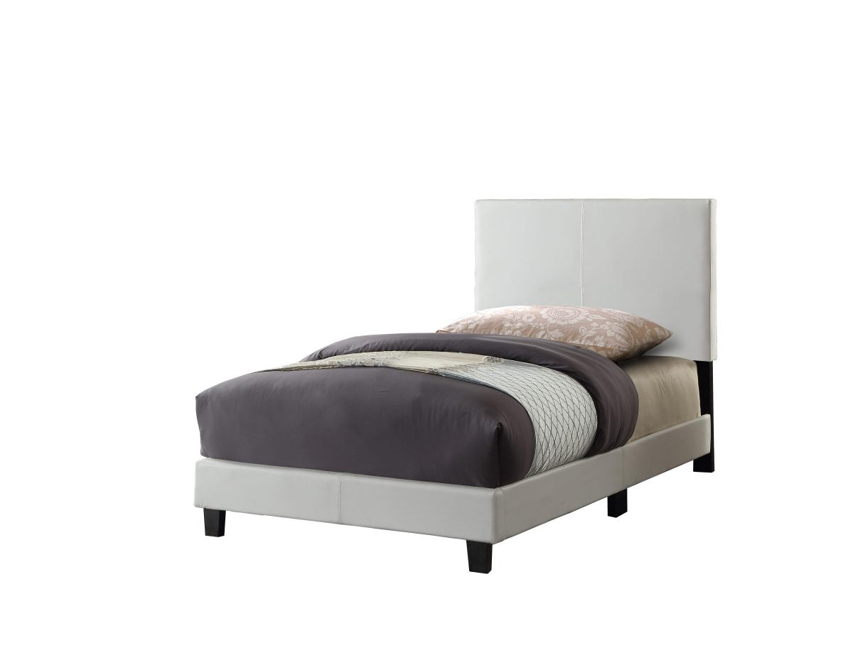 Titus T2110 Modern Platform Bed Adjustable Headboard