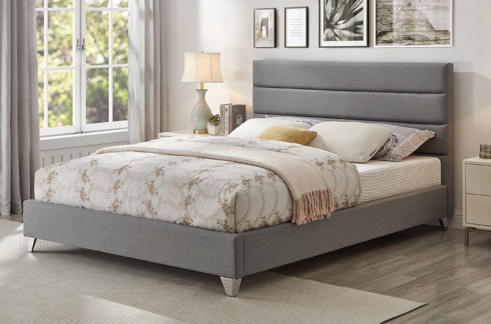Titus T2395 Modern Tufted Platform Bed Frame
