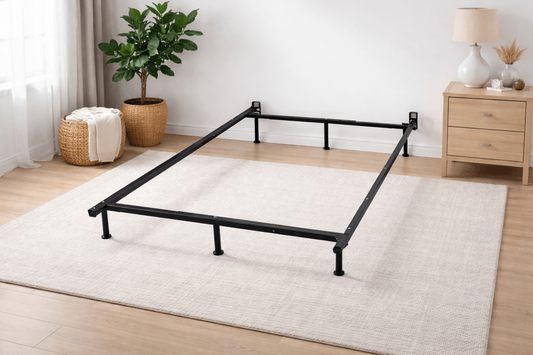 Heavy-Duty Metal Bed Frame