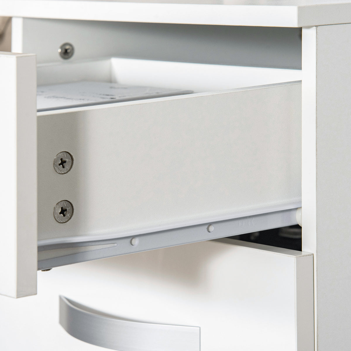High Gloss Multi-Drawer Nightstands, Set of 2 – 16"W x 22"H