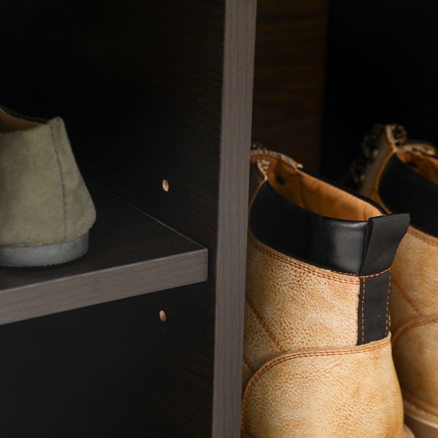 HOMCOM Entryway Shoe Bench with Padded Cushion, Hidden Storage, Black