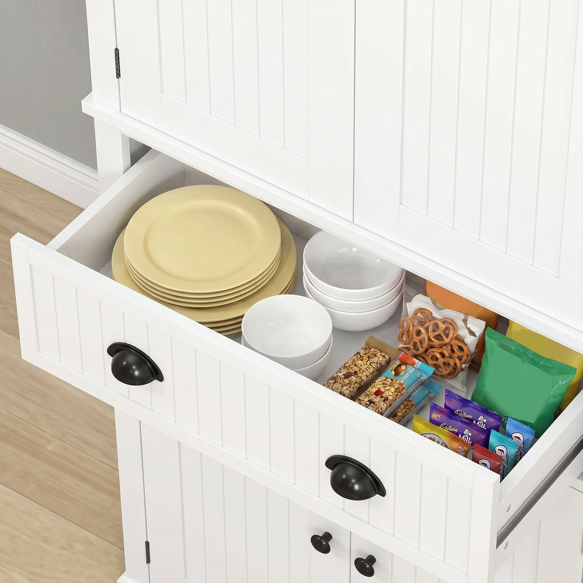 Kitchen Pantry with Drawer – 30"W x 72"H