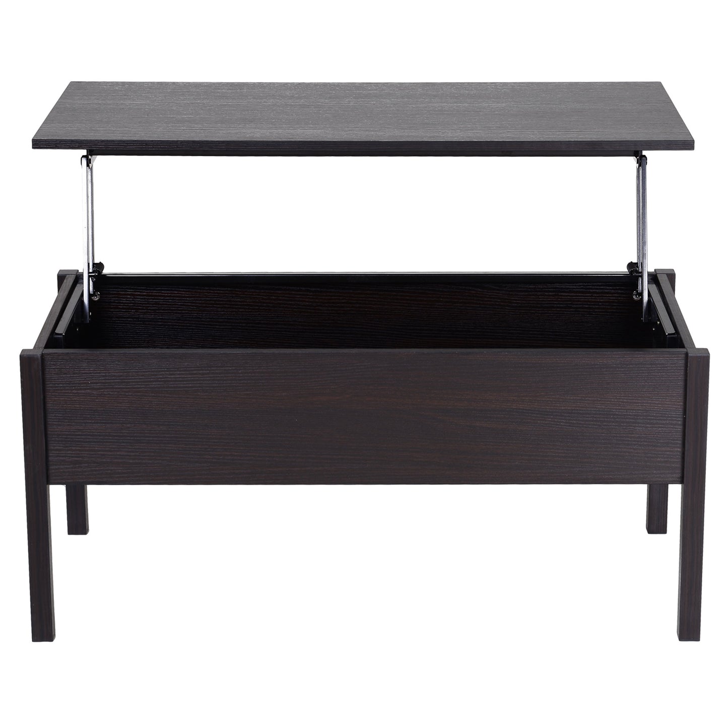 HOMCOM Versatile Lift-Top Coffee Table with Concealed Storage for Modern Living