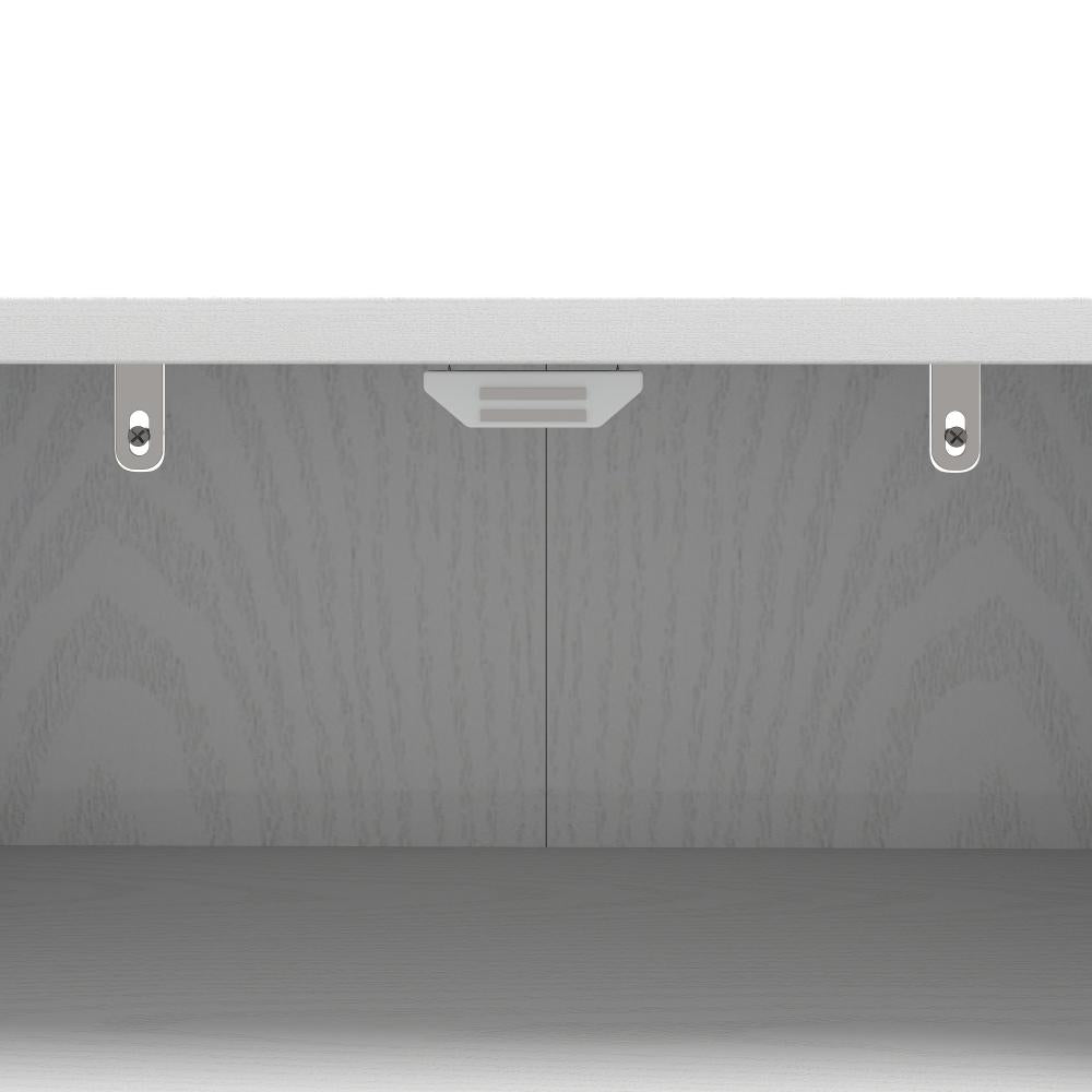 Farmhouse Kitchen Pantry with Barn Doors and Adjustable Shelves – 24"W x 43"H