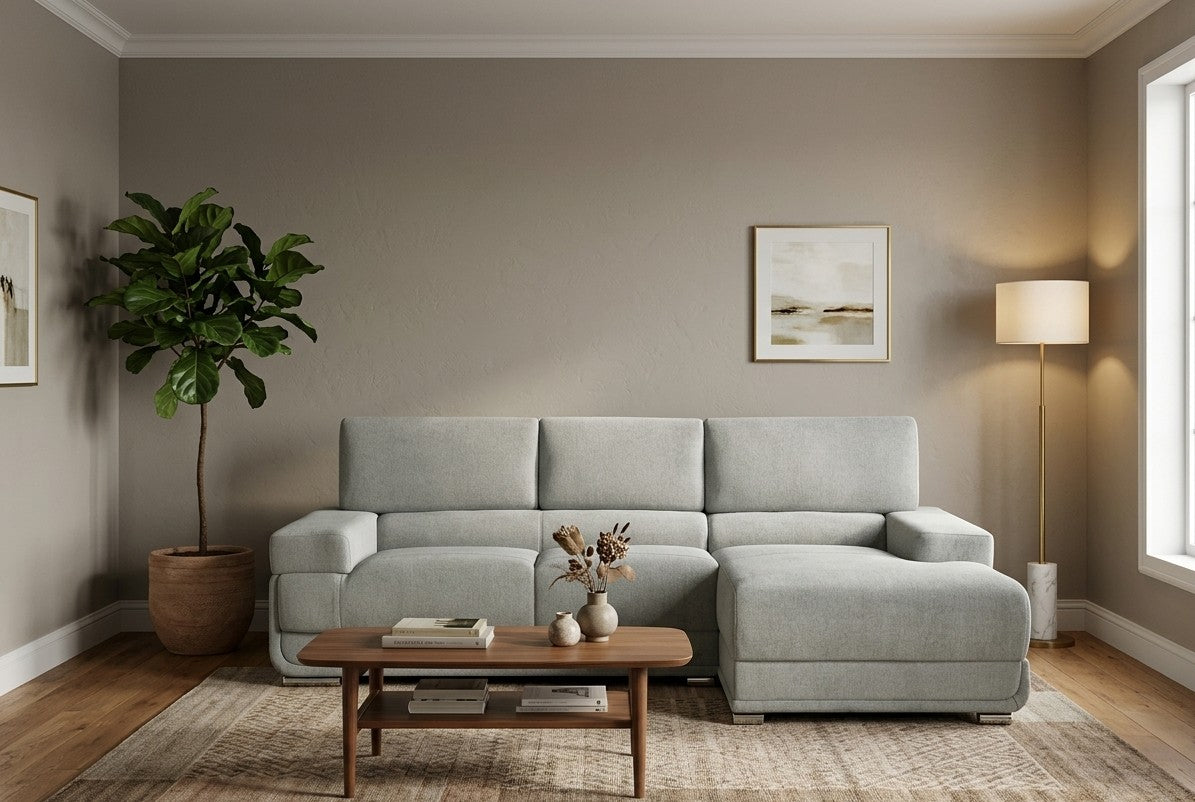 Vista sectional in living room