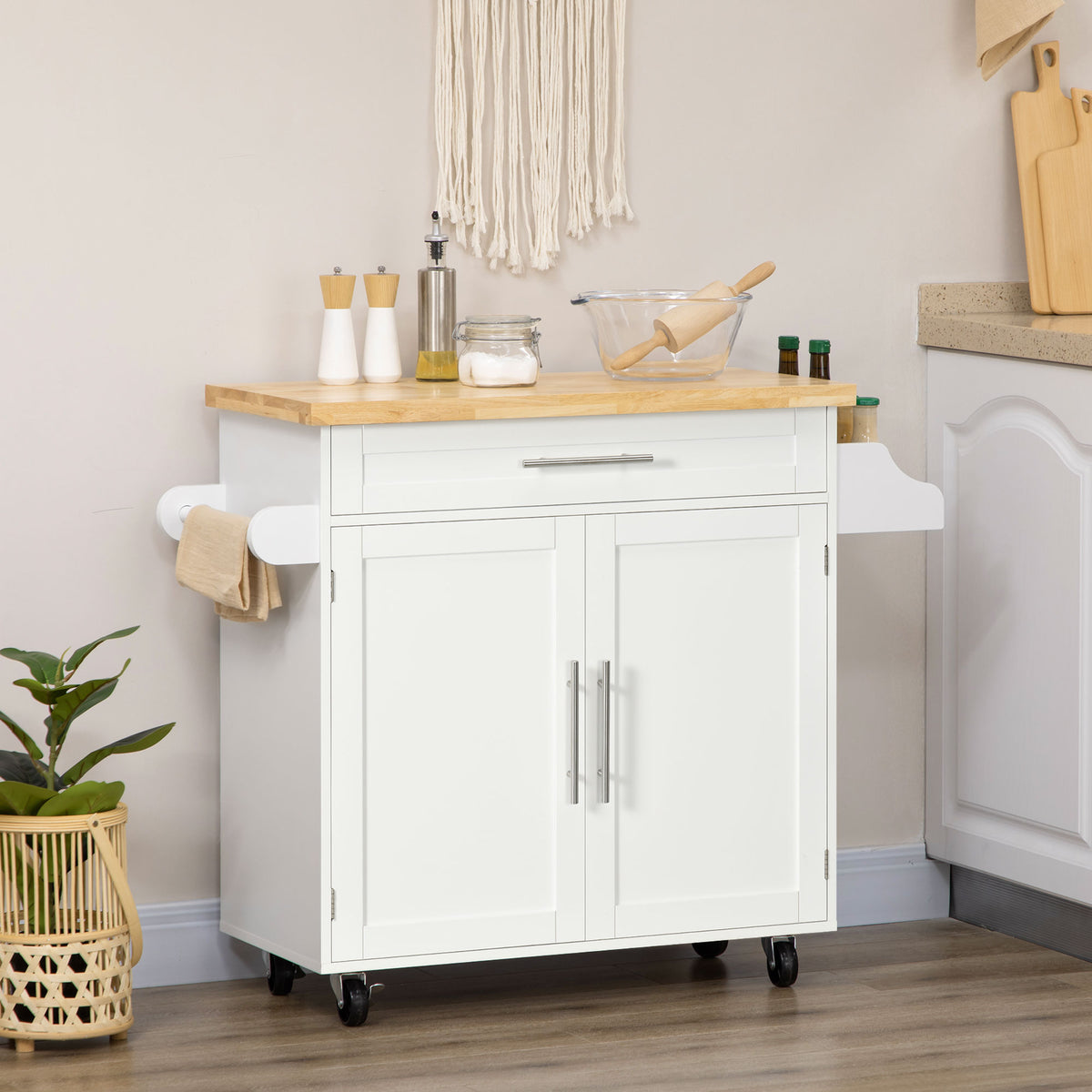 Kitchen Island with Storage – 43"W x 35"H