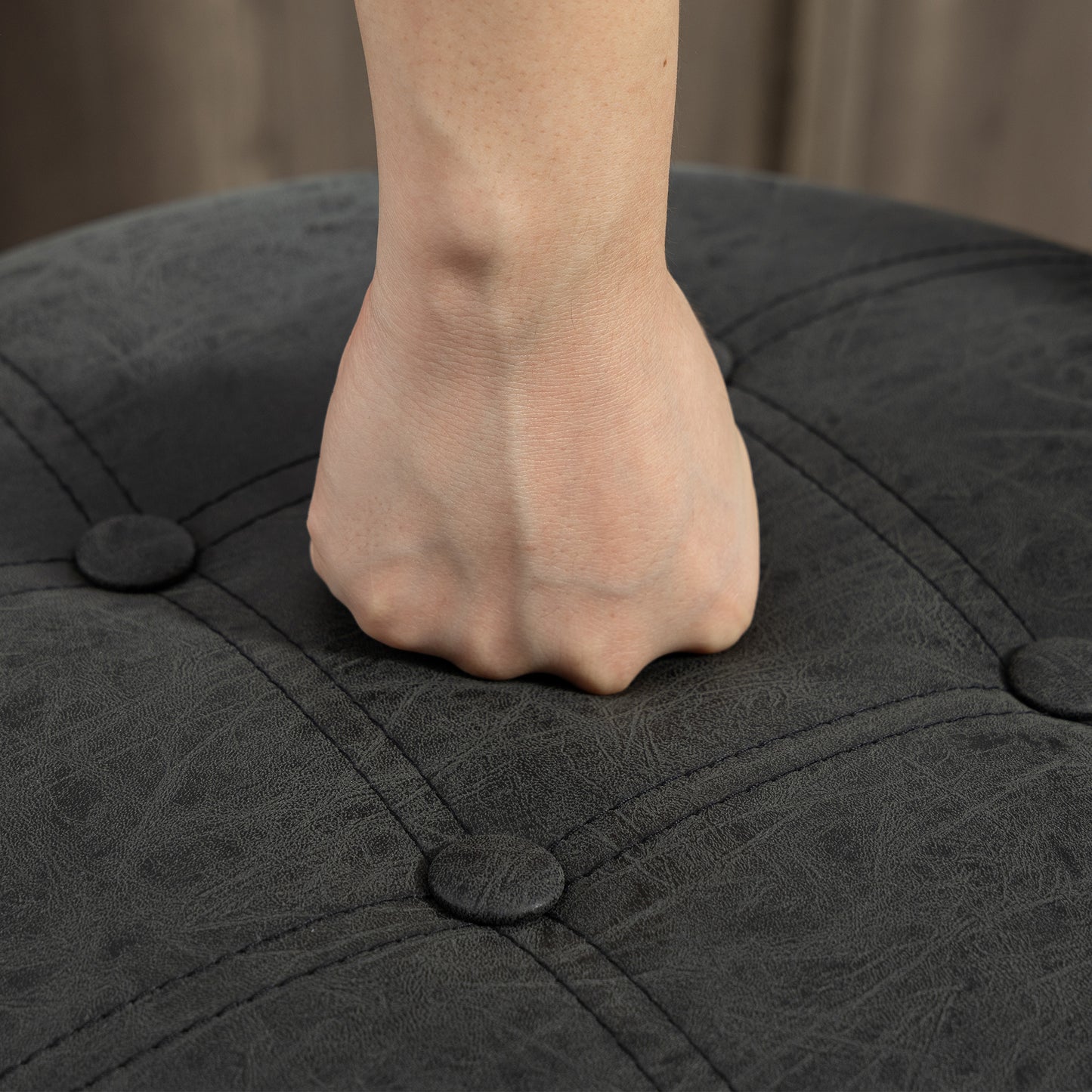 HOMCOM 2-Piece Black Swivel Bar Stools: Hidden Storage, PU Leather, Footrest