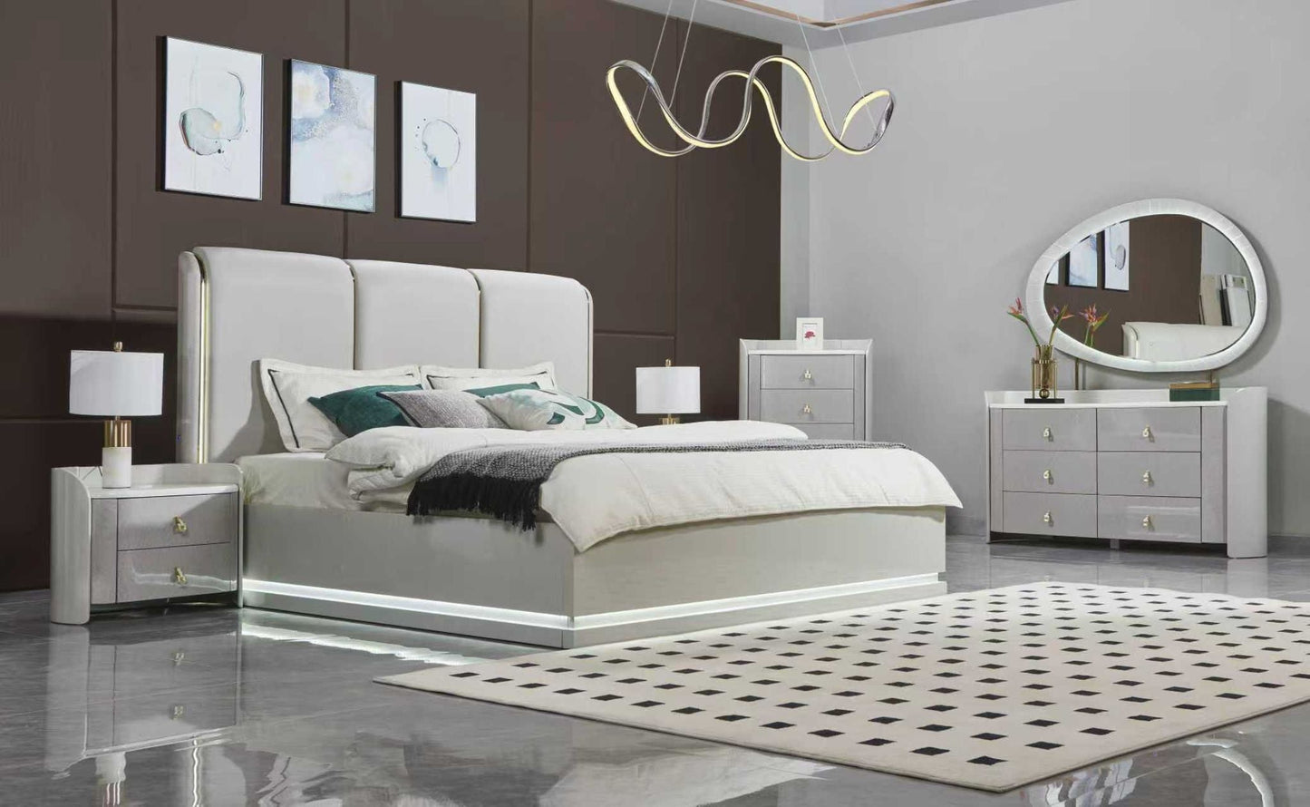 Florence 5003 Modern Bedroom Set