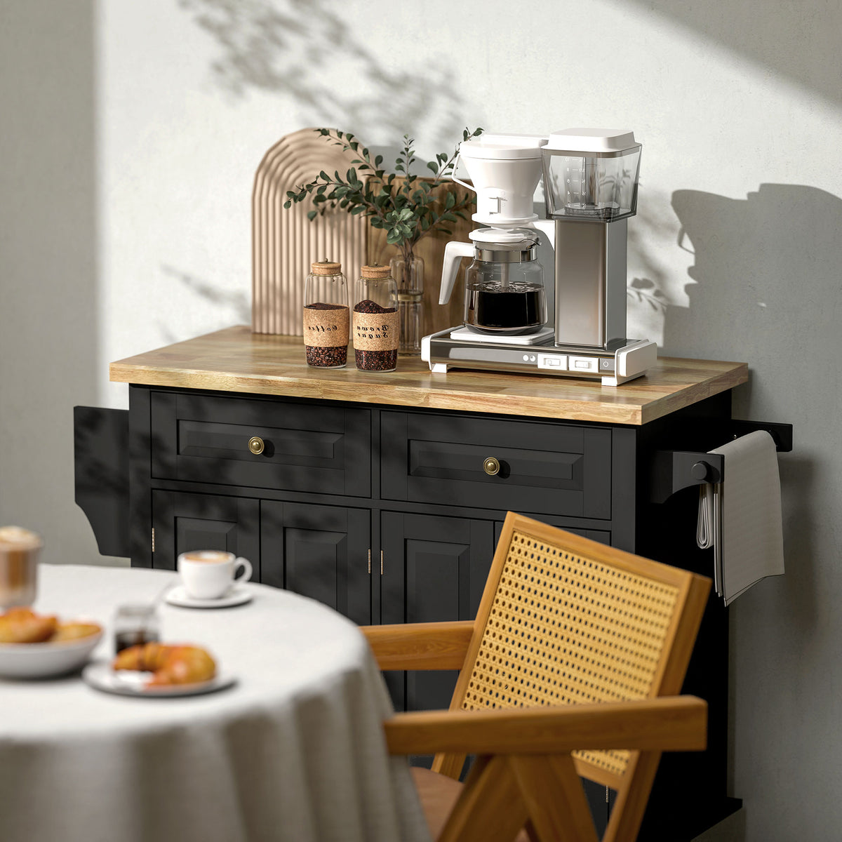 Kitchen Island with Storage – 44"W x 33"H