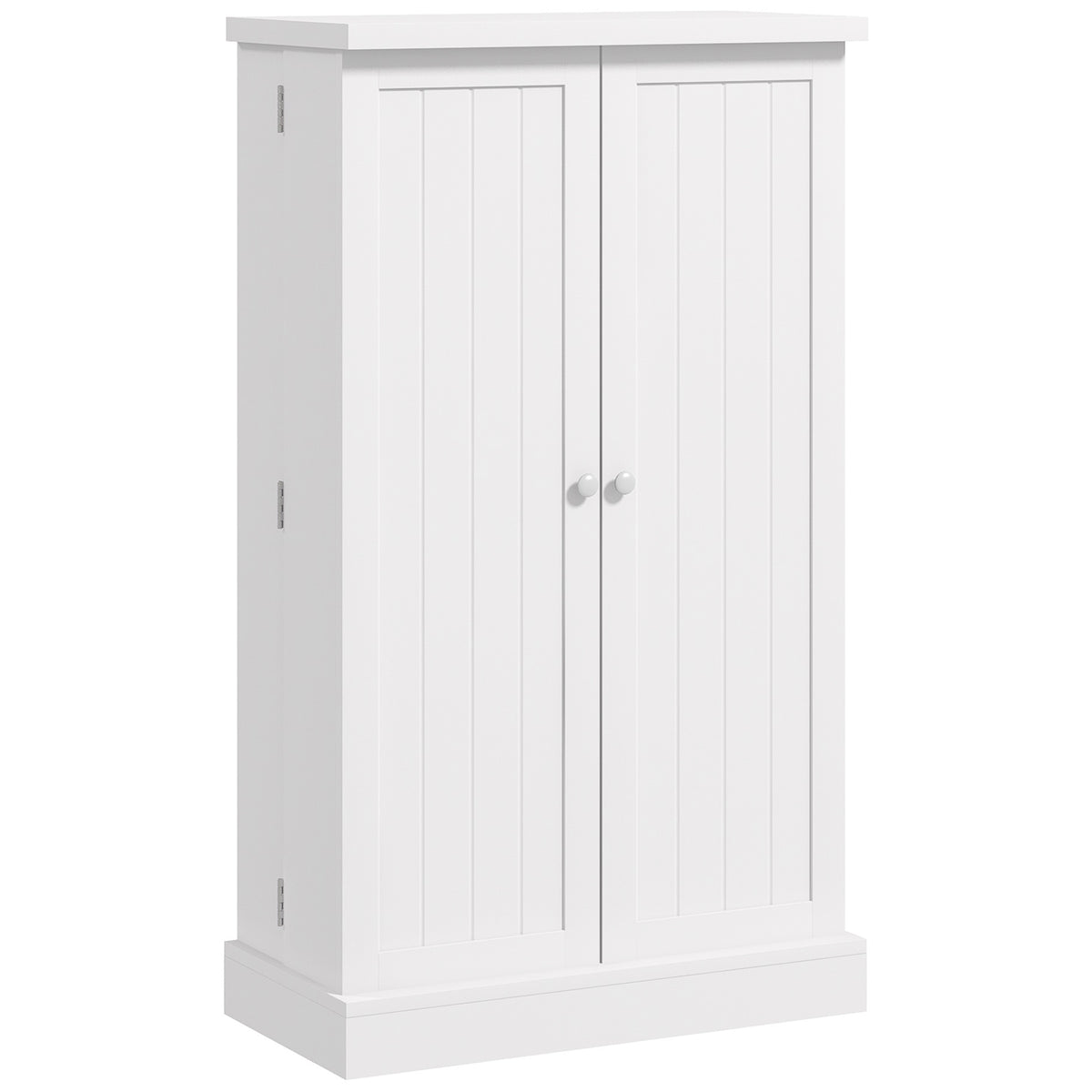 Kitchen Pantry Cabinet with 5-Tier Shelving and 12 Spice Racks – 24"W x 41"H