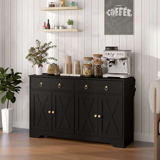 Sideboard Cabinet with 2 Drawers – 48"W x 30"H