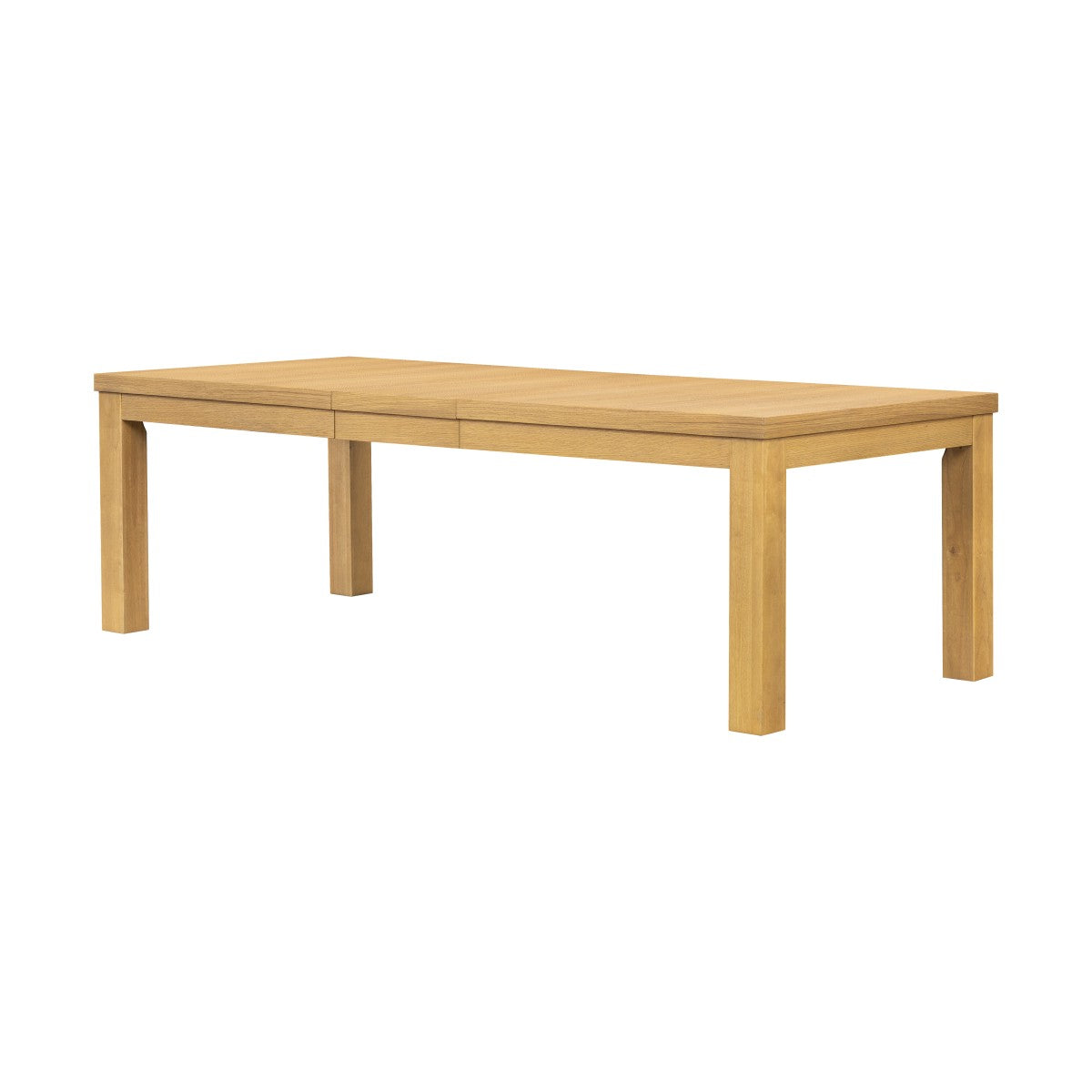 Upholstered Extendable 7-Piece Dining Set – Oak