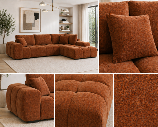 Sectional – Rust