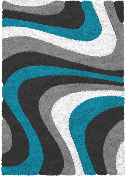 Contemporary Abstract Area Rug for Modern Homes