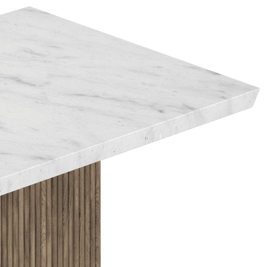 Marble Dining Table – Grey Wash