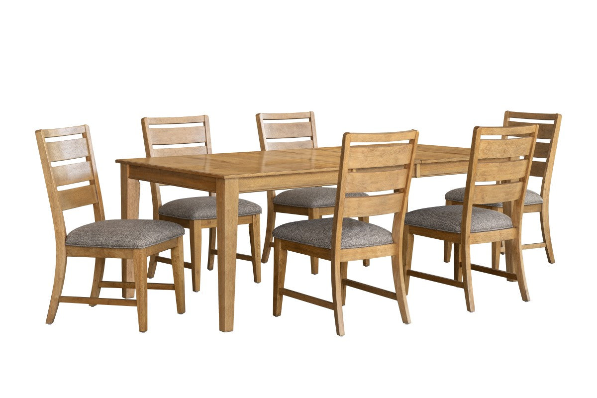 Extendable 7-Piece Dining Set – Oak
