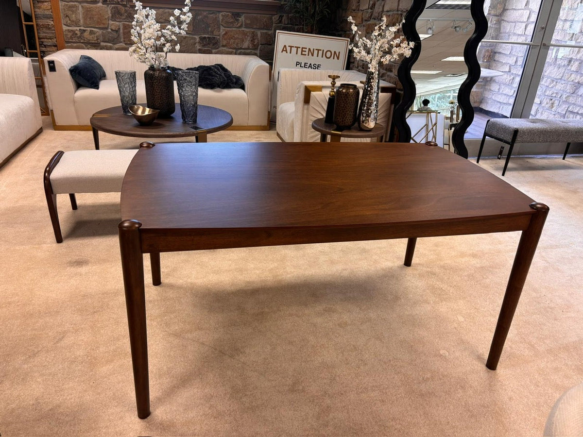 Walnut Rectangular Dining Set