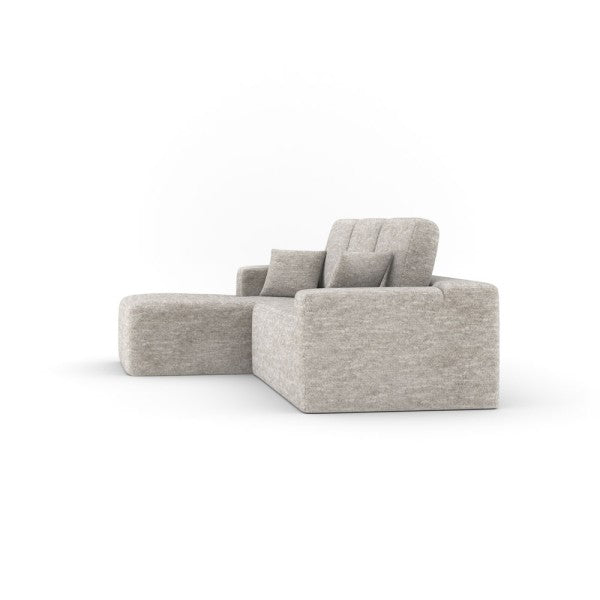 Brassex Isabel Sectional Beige Modern Design 60D Foam