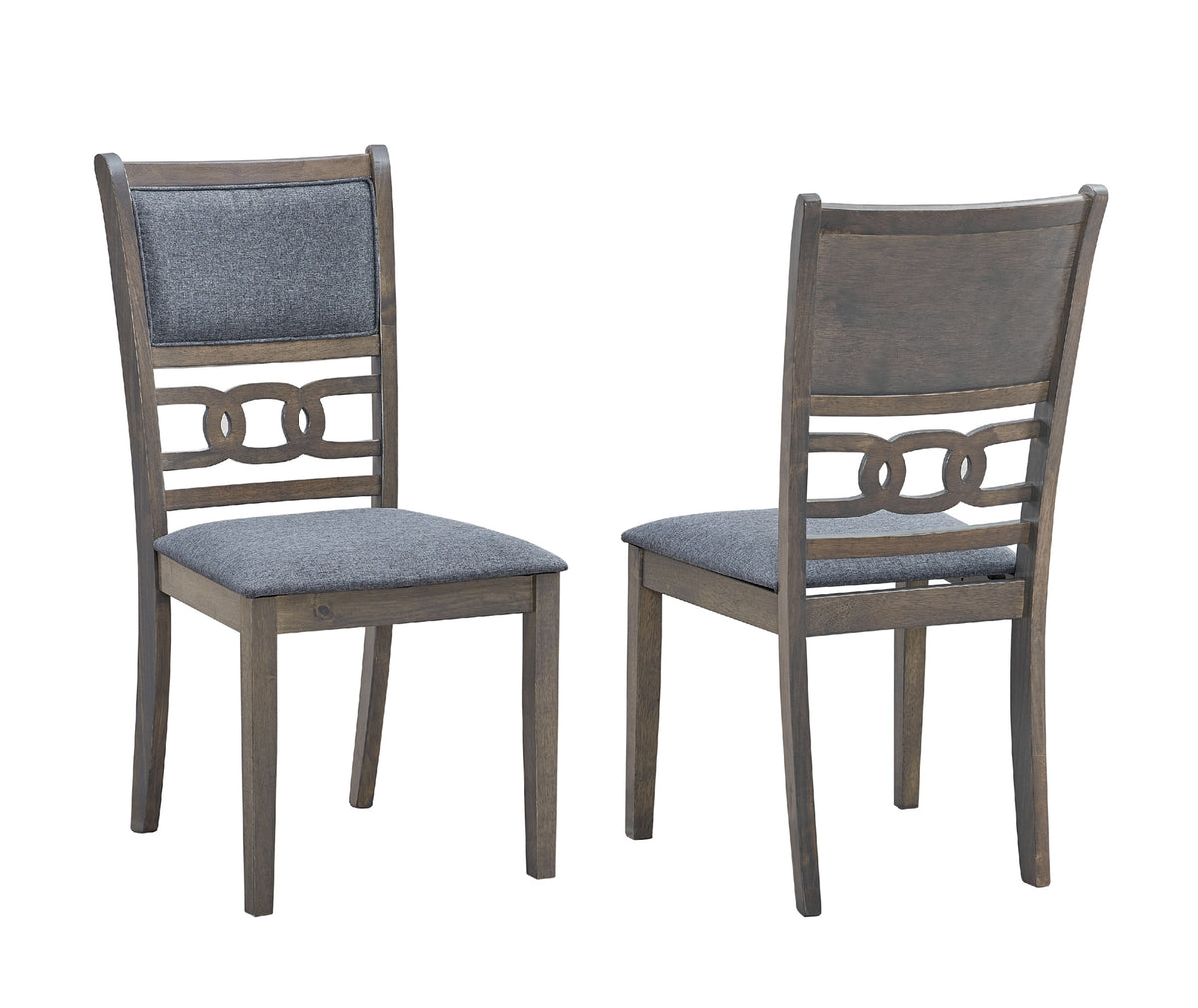 Antique Grey 42" Round Dining Set