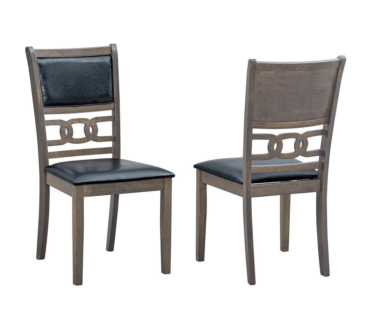 Antique Grey 42" Round Dining Set