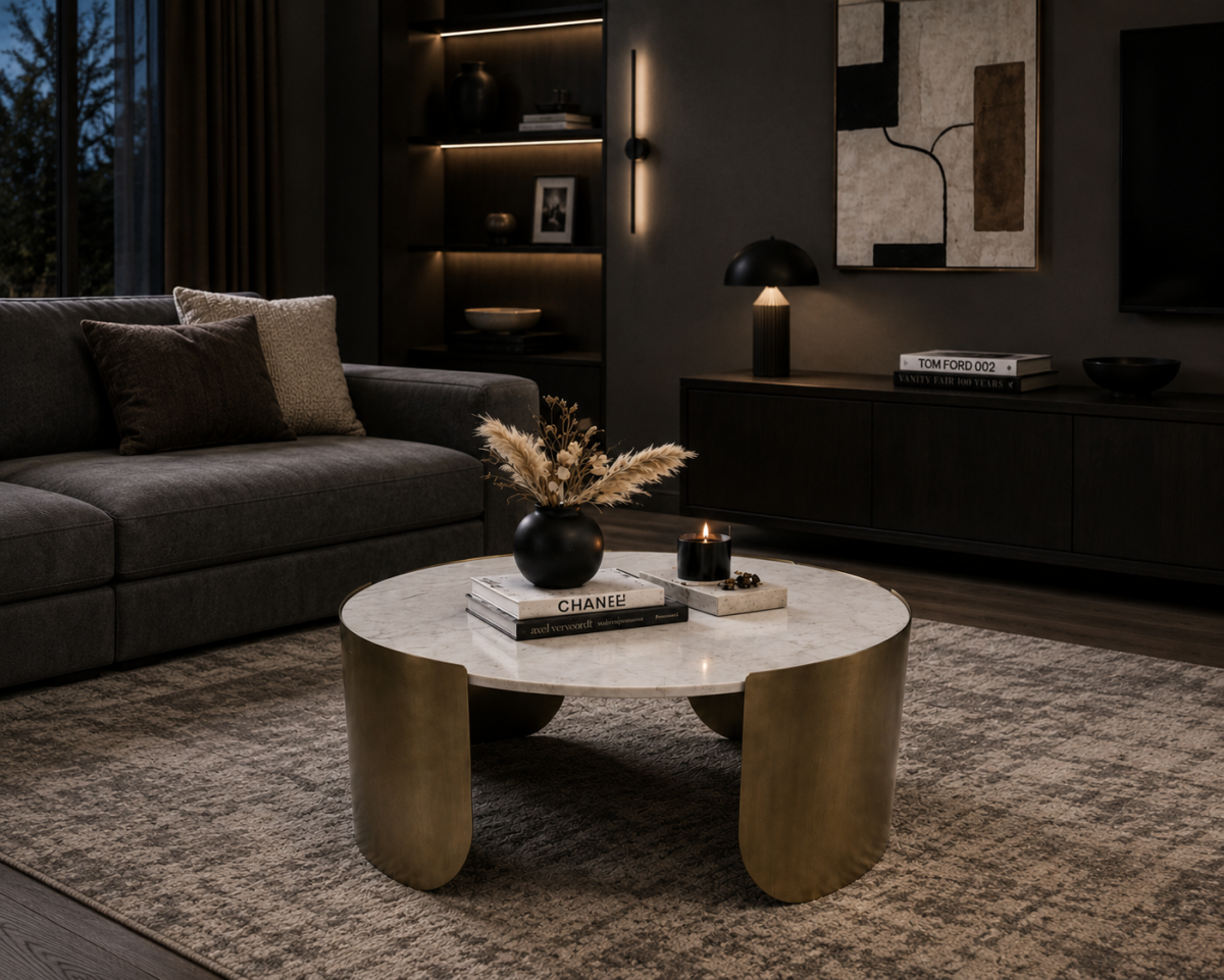 Coffee Table – Gold