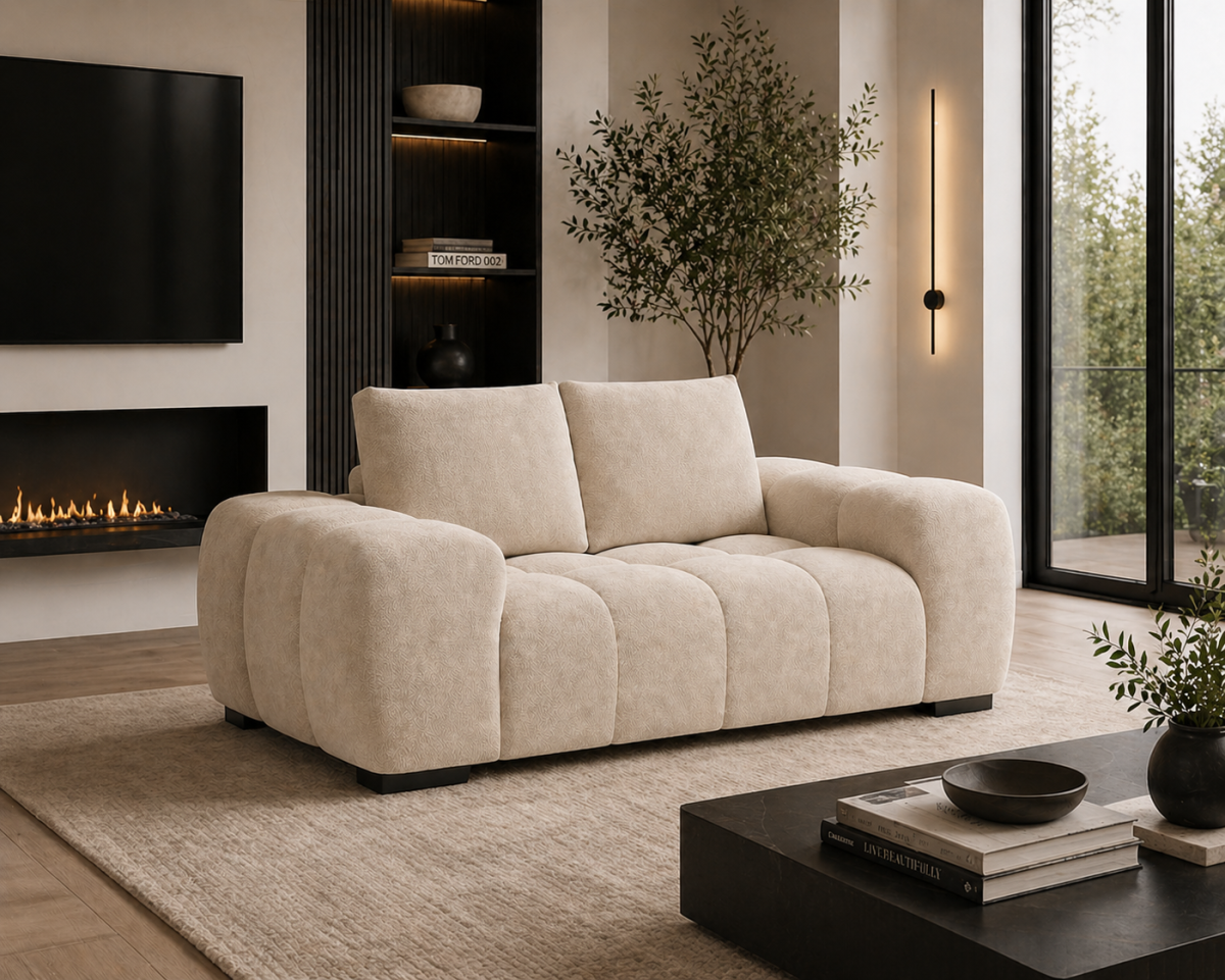 Solid Wood Love Seat