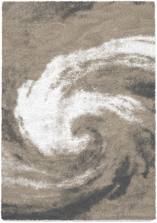 White Modern Durable Area Rug for Contemporary Living