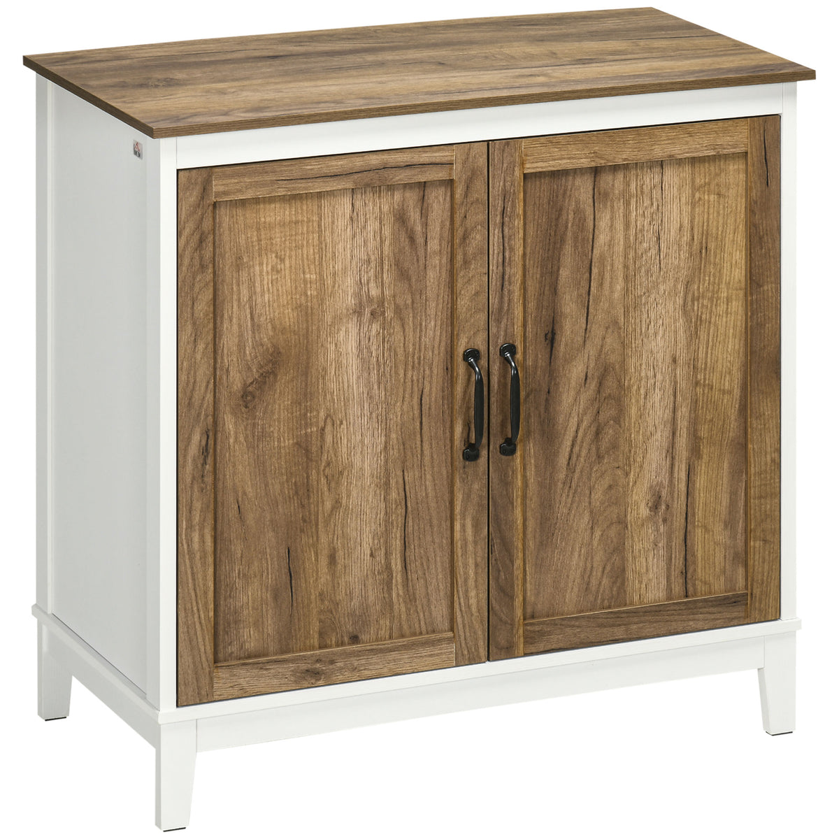 Farmhouse Sideboard with 2 Doors and Shelves – 31"W x 31"H