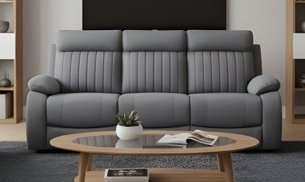 Upholstered Recliner Sofa