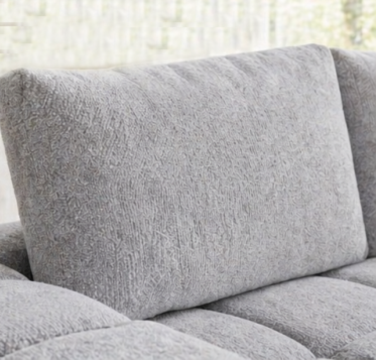 Channel-Tufted Sofa