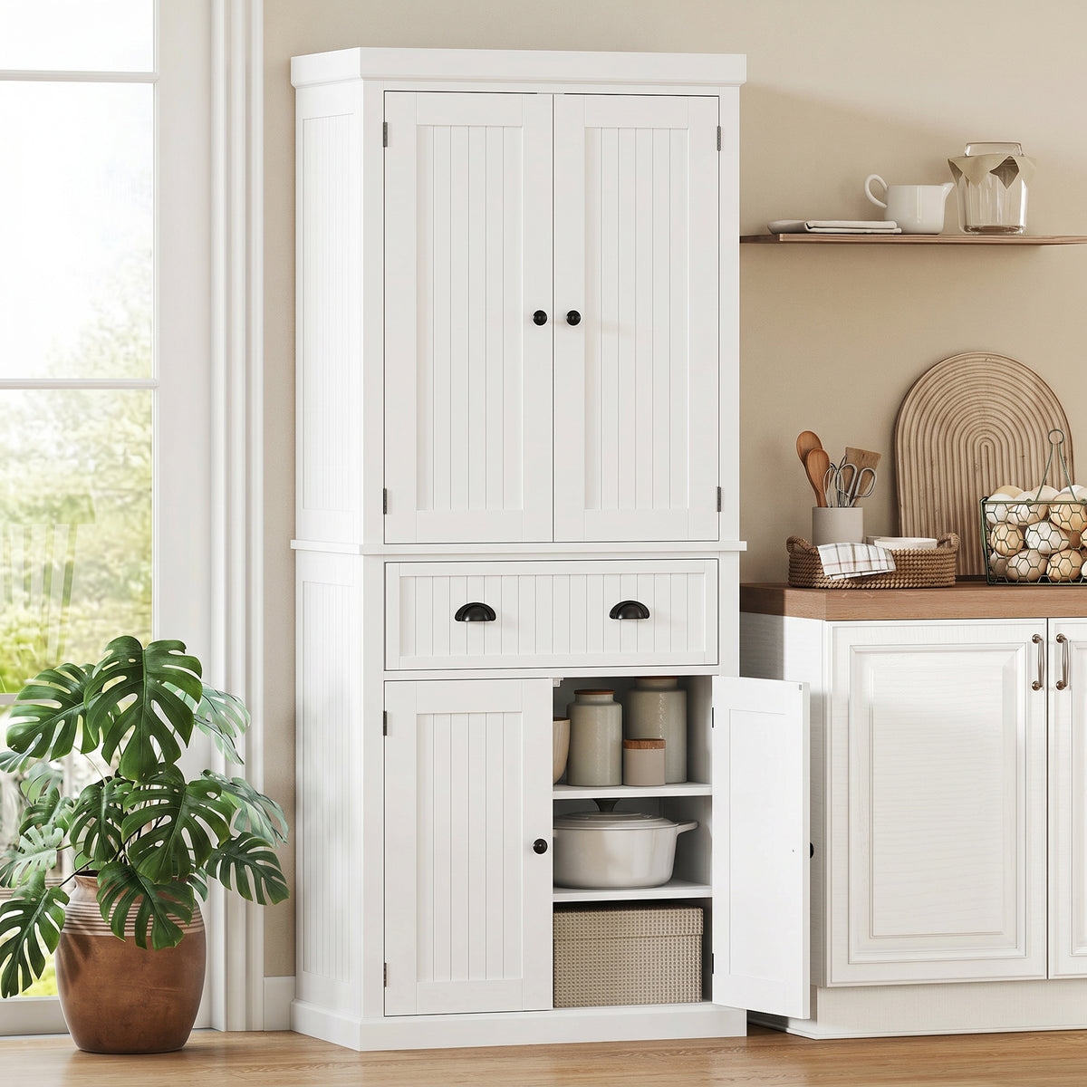 Kitchen Pantry with Drawer – 30"W x 72"H