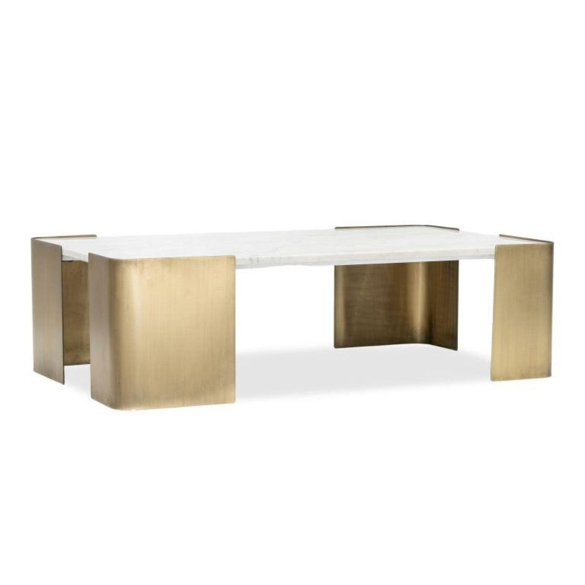 Marble Coffee Table – Gold