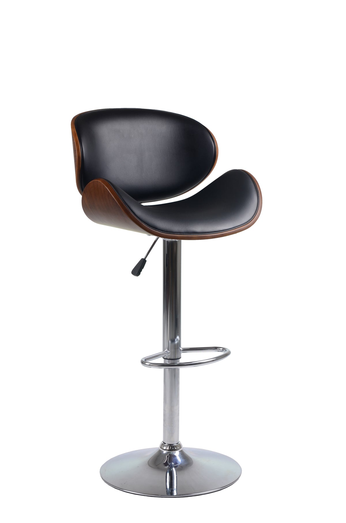Bentwood-Back Swivel Bar Stool – Set of 2