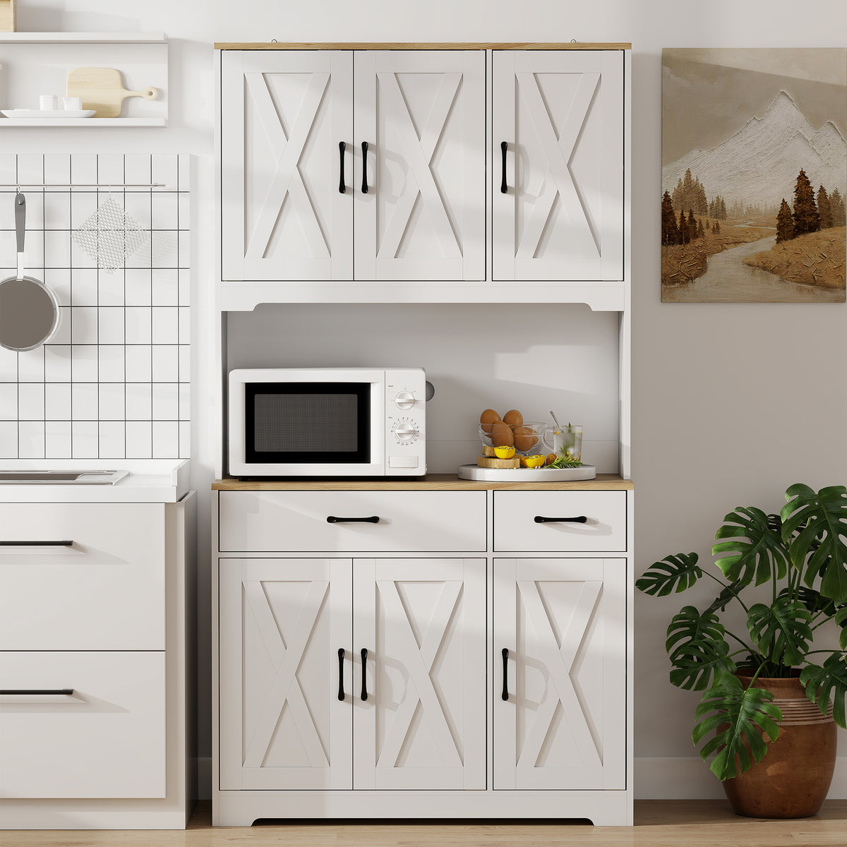 Tall Kitchen Pantry – 37"W x 69"H