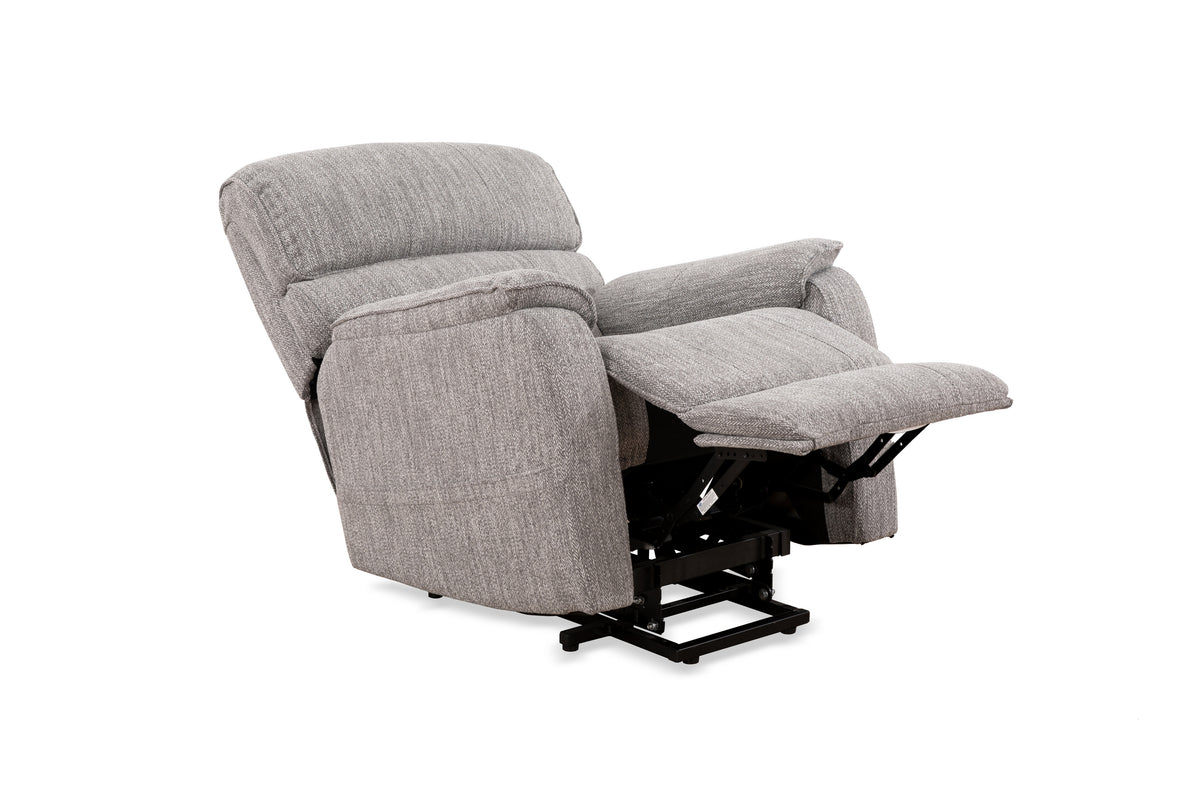 Power Lift Recliner Chair – Grey Fabric