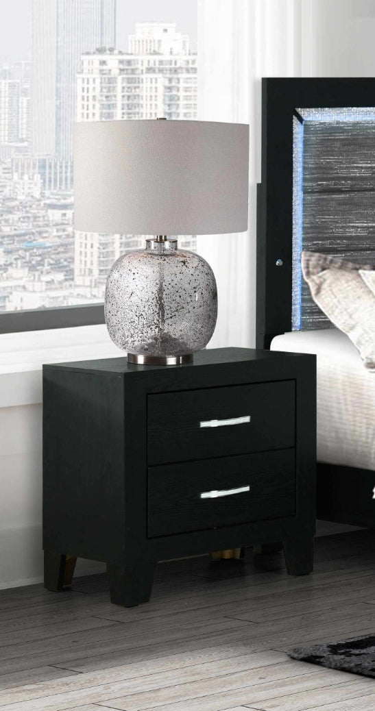 Reid Nightstand – Black