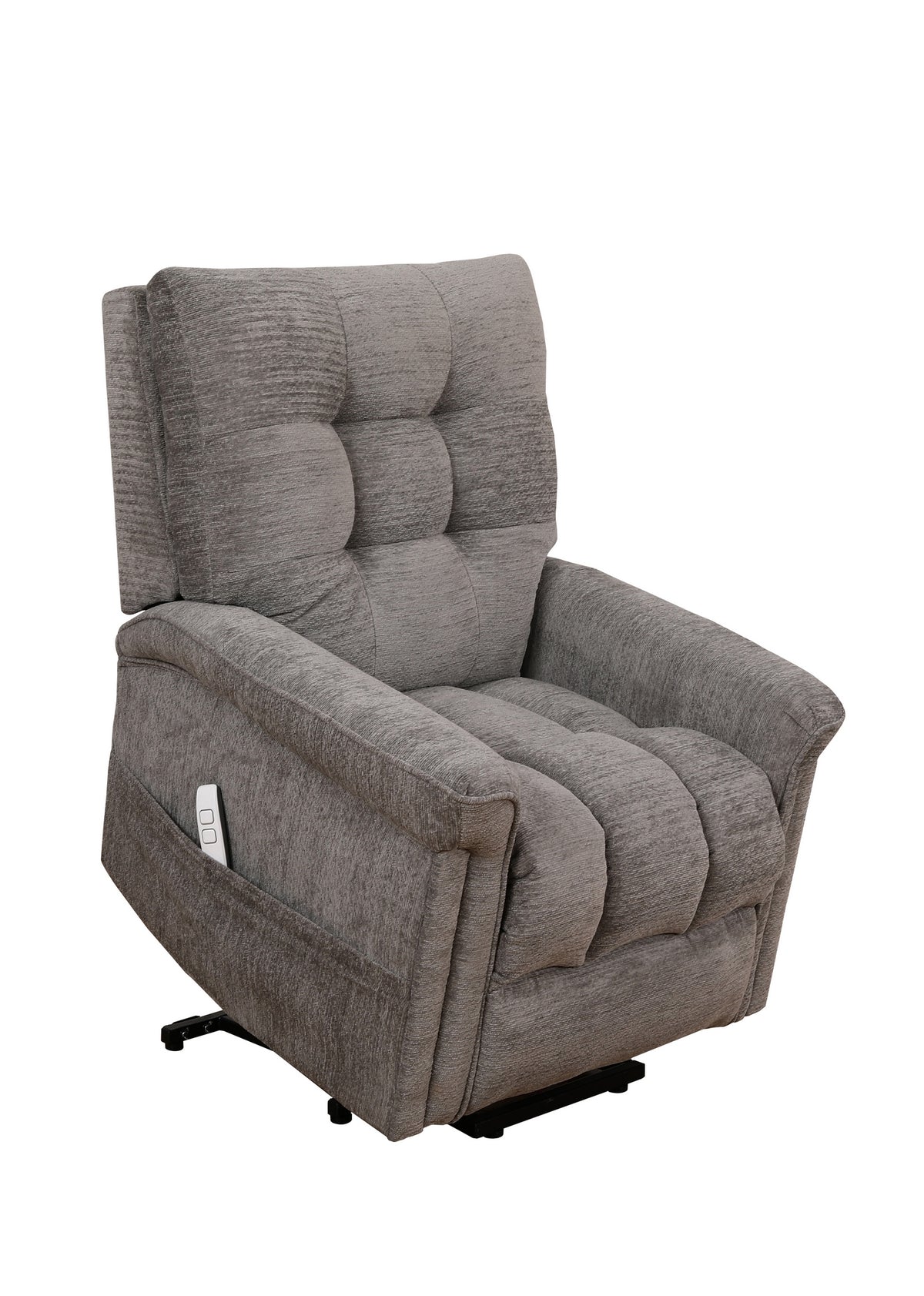 Tufted Power Lift Recliner – Grey