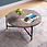 IF-3225 Modern Round Coffee Table 37in Diameter 17in Height