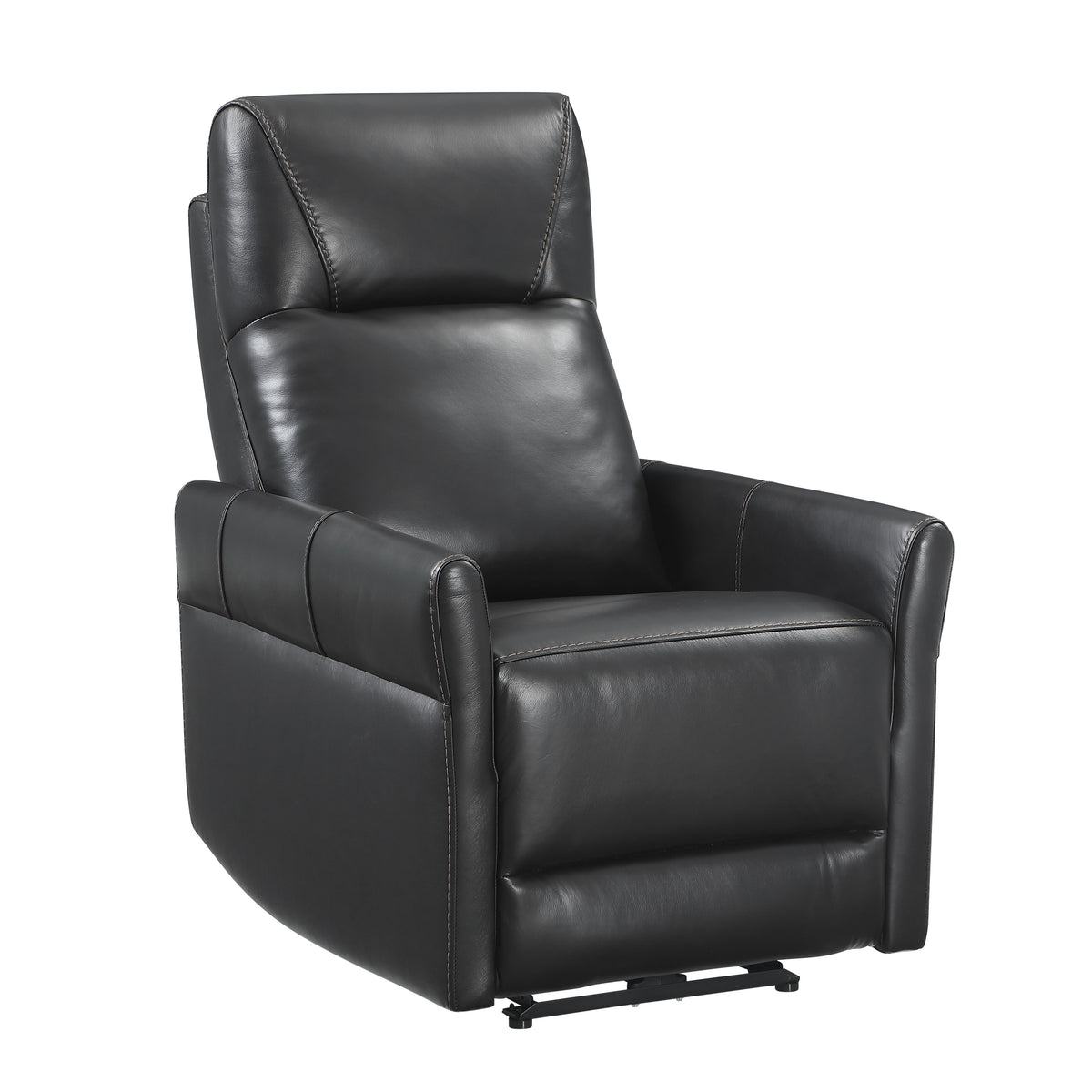 Dual Power Recliner – Top Grain Leather Match