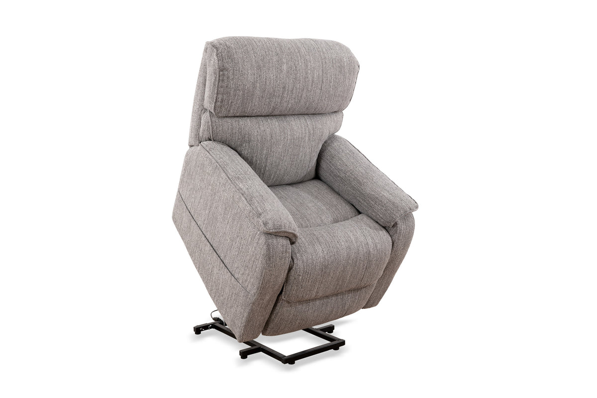 Power Lift Recliner Chair – Grey Fabric