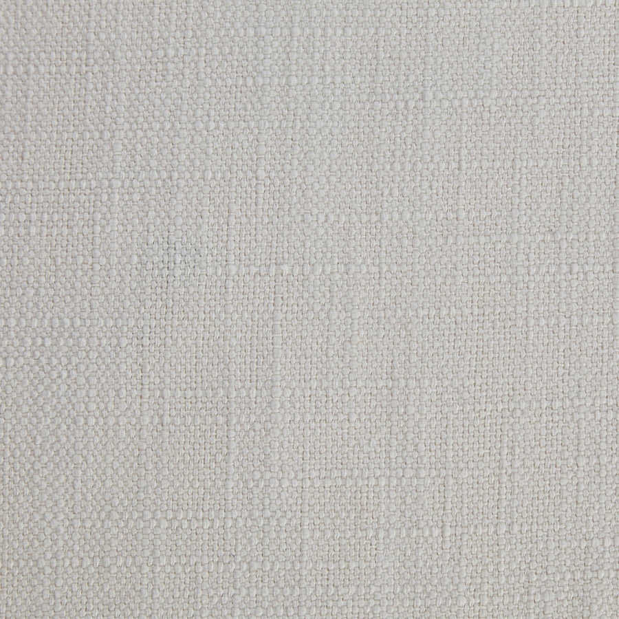 Mid-Century Upholstered Bed – Creme Linen