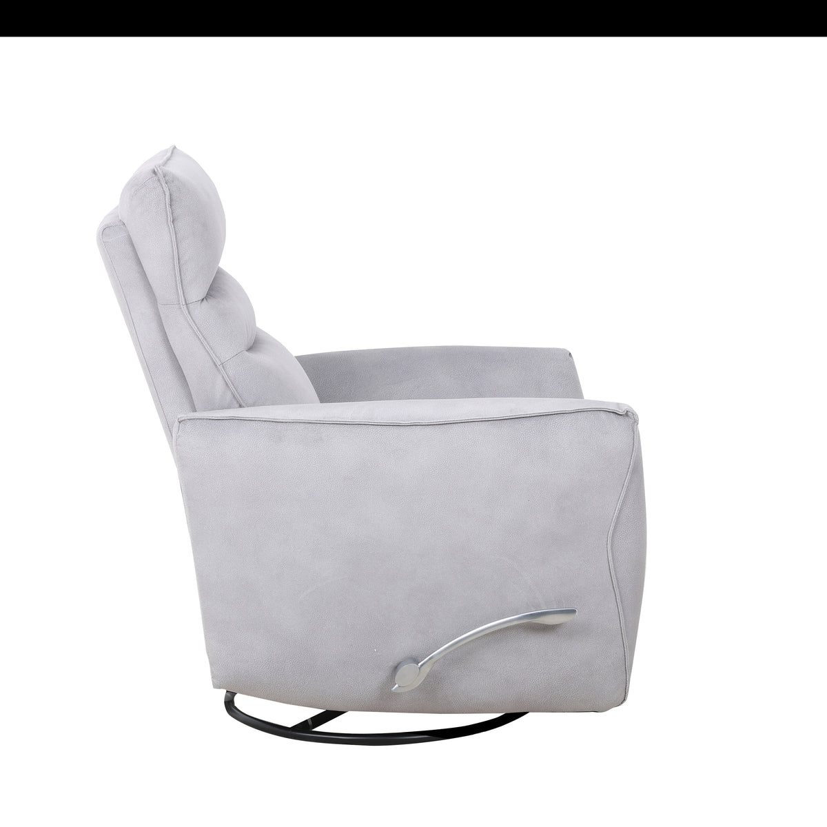 Tufted Glider Recliner Chair