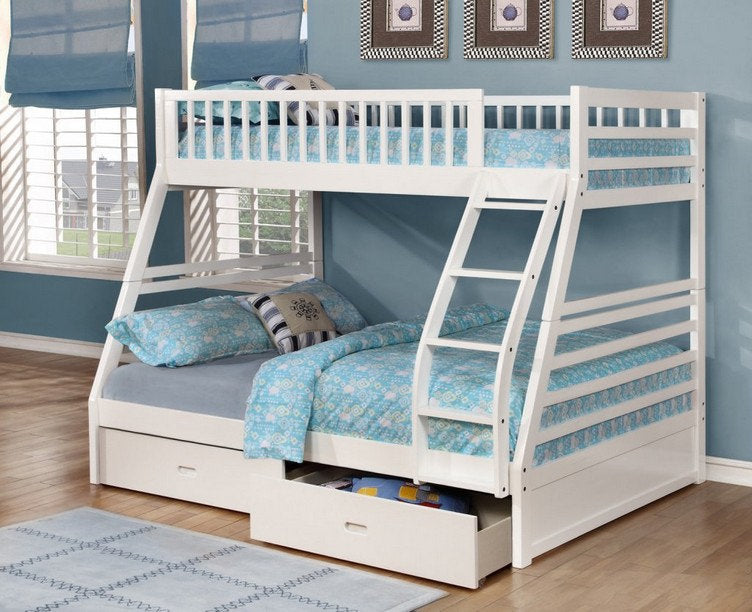 Solid Wood Single/Double Bunk Bed