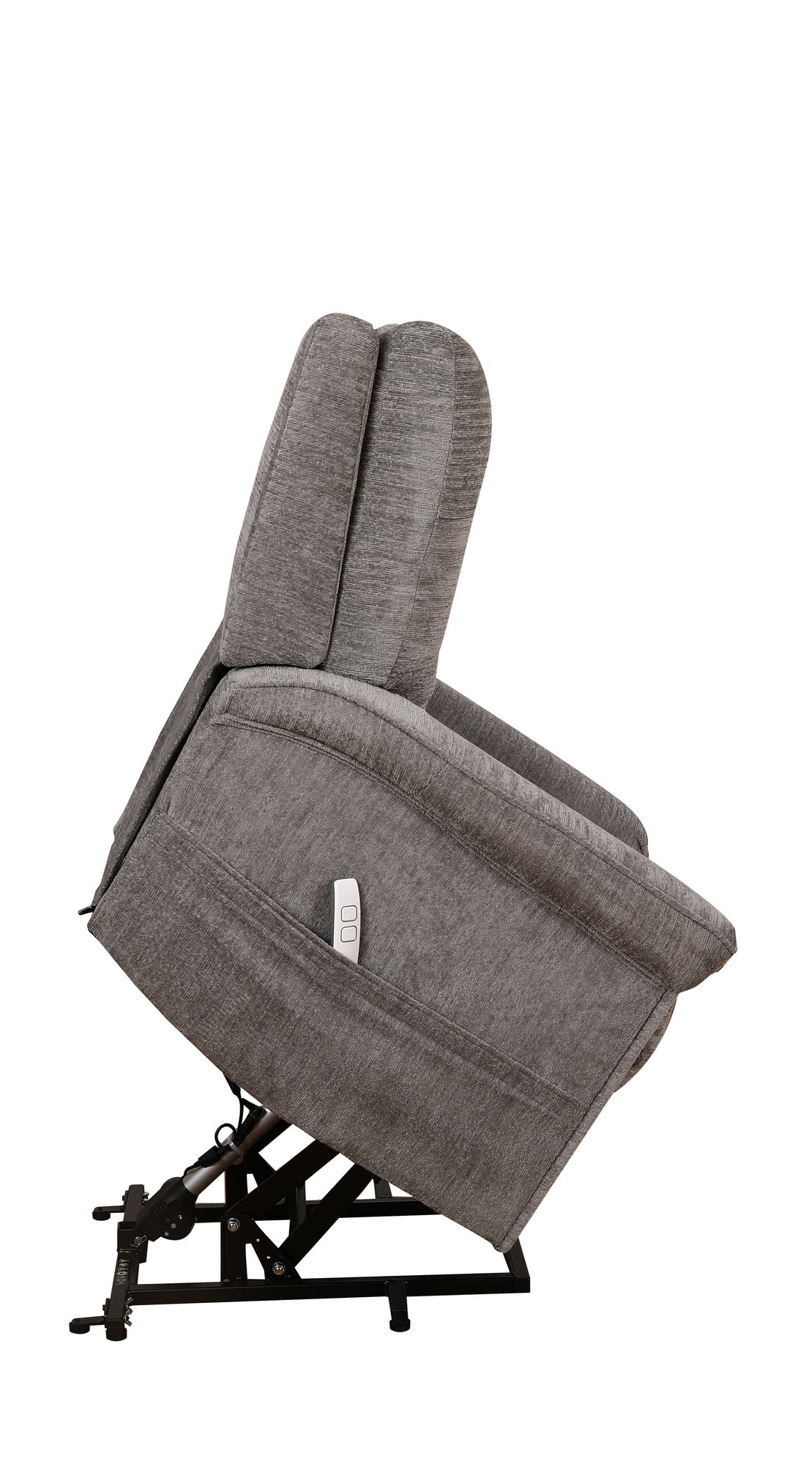 Tufted Power Lift Recliner – Grey